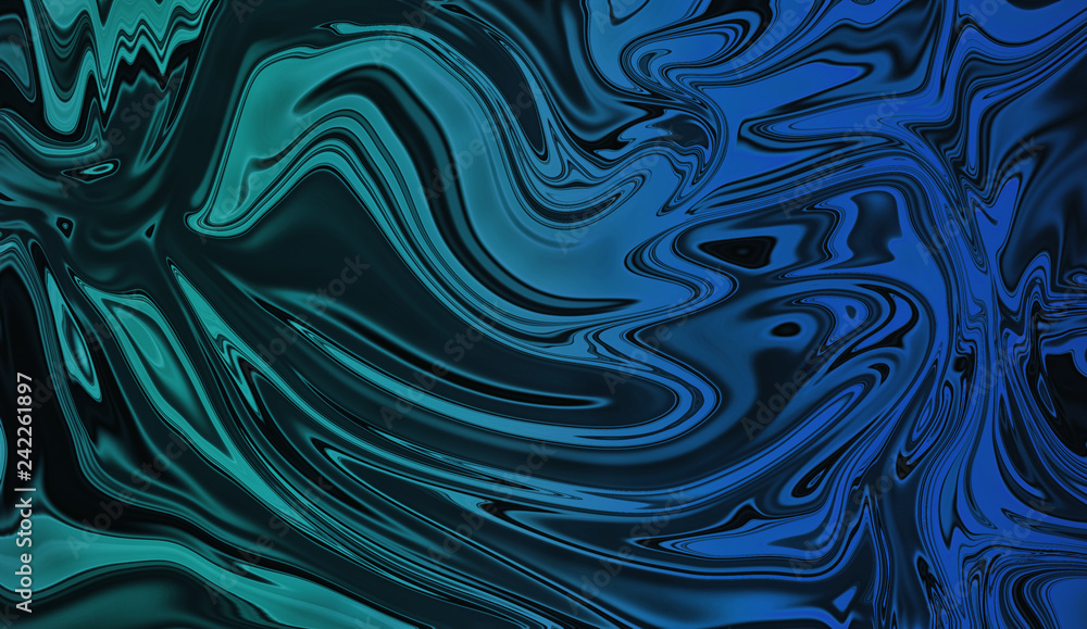 Fototapeta premium Creative abstract colorful liquid pattern for creating artworks and prints.