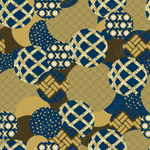 seamless pattern circles