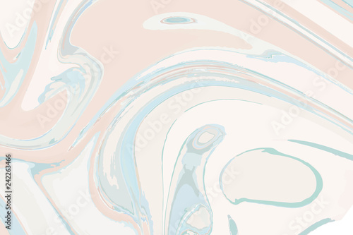 Acrylic paint pour background vector
