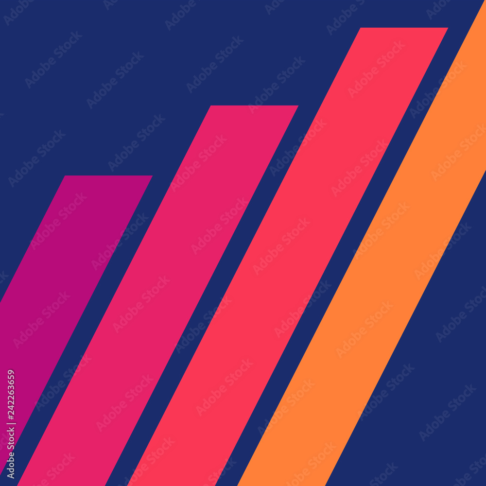Multicolored Swiss graphic illustration set Multicolored Swiss graphic illustration set