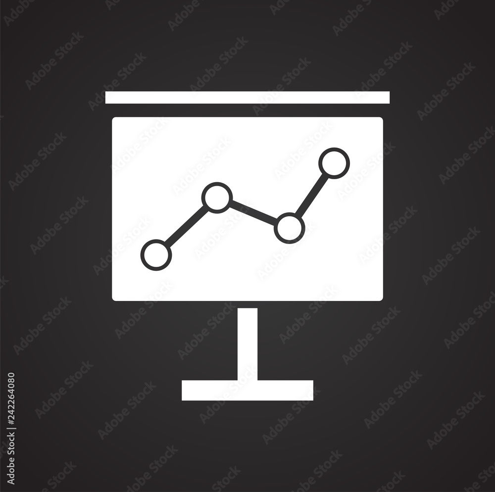 Growth arrow icon on black background for graphic and web design, Modern simple vector sign. Internet concept. Trendy symbol for website design web button or mobile app Growth arrow icon on black background for graphic and web design, Modern simple vector sign. Internet concept. Trendy symbol for website design web button or mobile app
