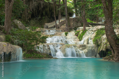Erawan waterfall, Thailand