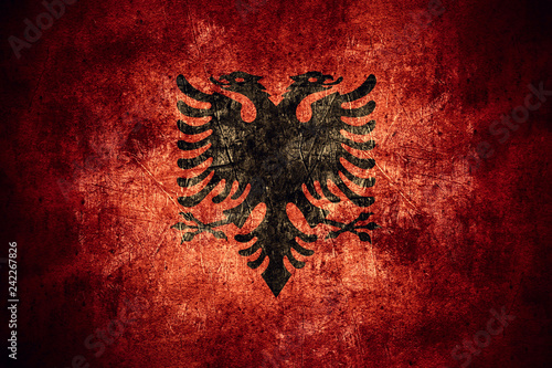 flag of Albania