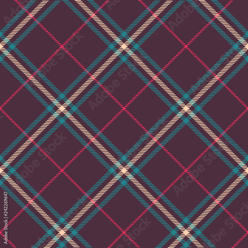 Classic tartan, Merry Christmas seamless patterns.