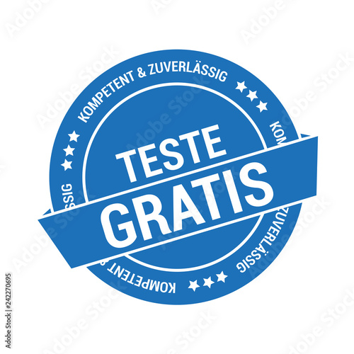 Button für Gratis Test