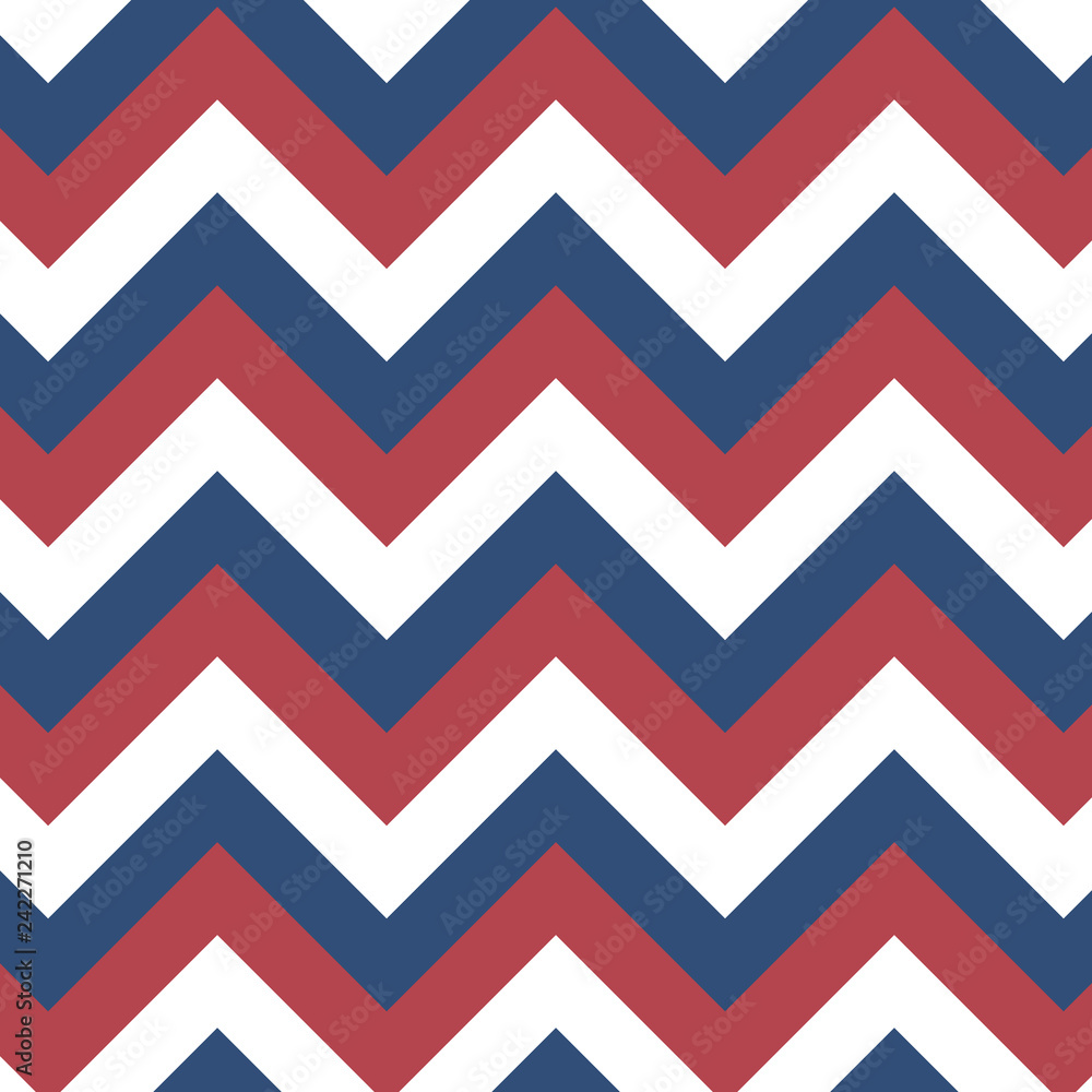 Fototapeta premium Abstract geometric zigzag pattern background