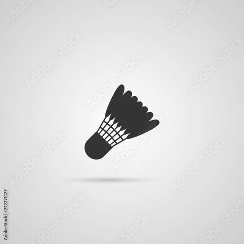 Badminton shutlecock icon