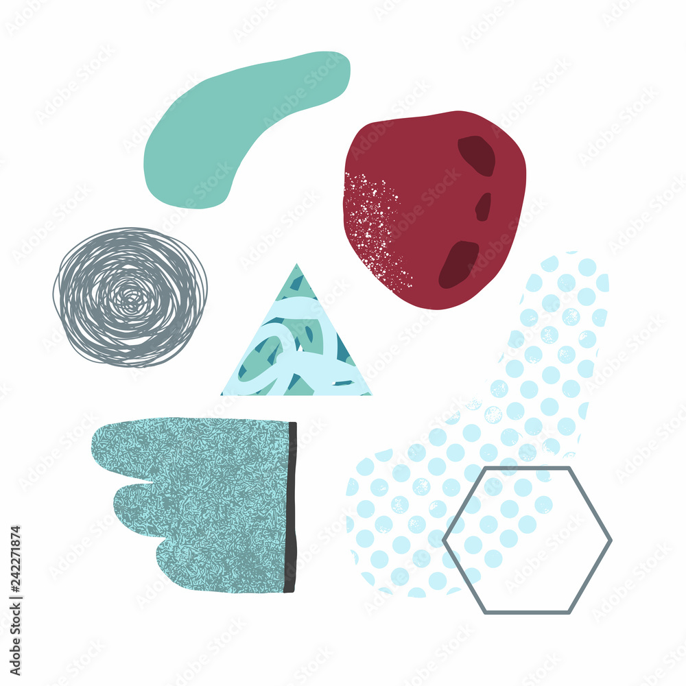 Abstract Artwork Vector Simple Elements