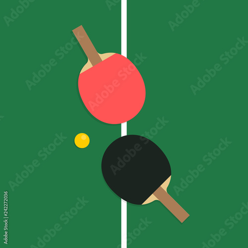 Table tennis rackets