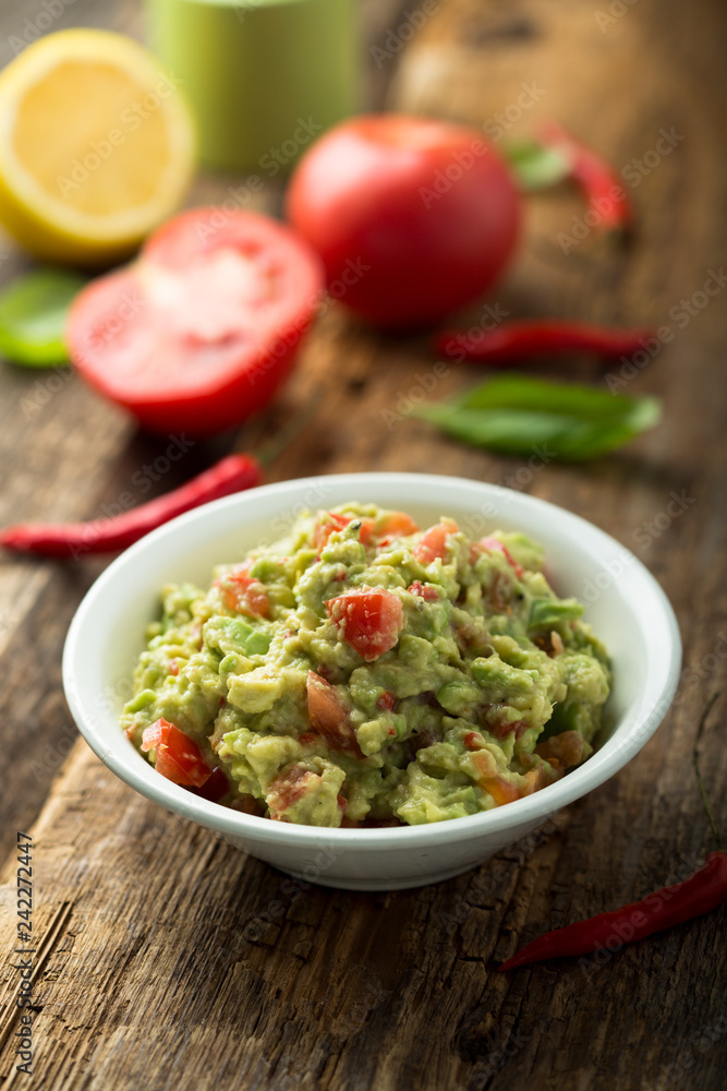 Homemade guacamole dip Homemade guacamole dip