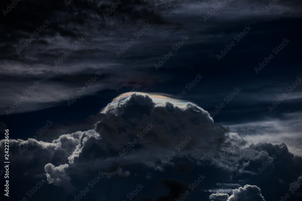 Obraz premium storm clouds sky background texture