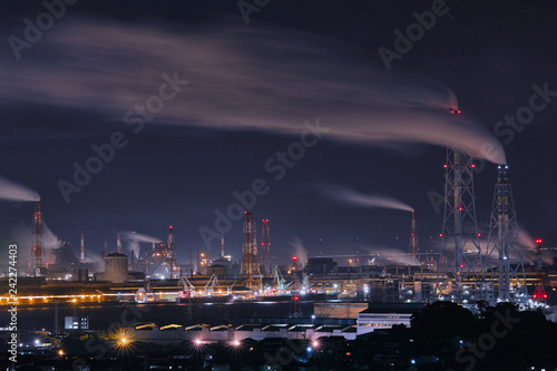 水島工場夜景