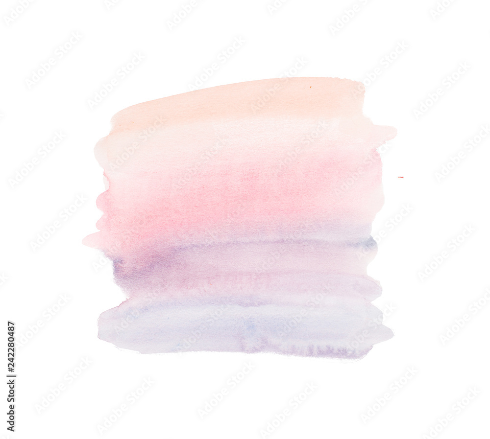 watercolor ombre stripe background, element isolated on white color . hand draw illustration for text, tag,package, print, invitation . color like orange, pink, magenta, peach,yellow, blue, violet watercolor ombre stripe background, element isolated on white color . hand draw illustration for text, tag,package, print, invitation . color like orange, pink, magenta, peach,yellow, blue, violet