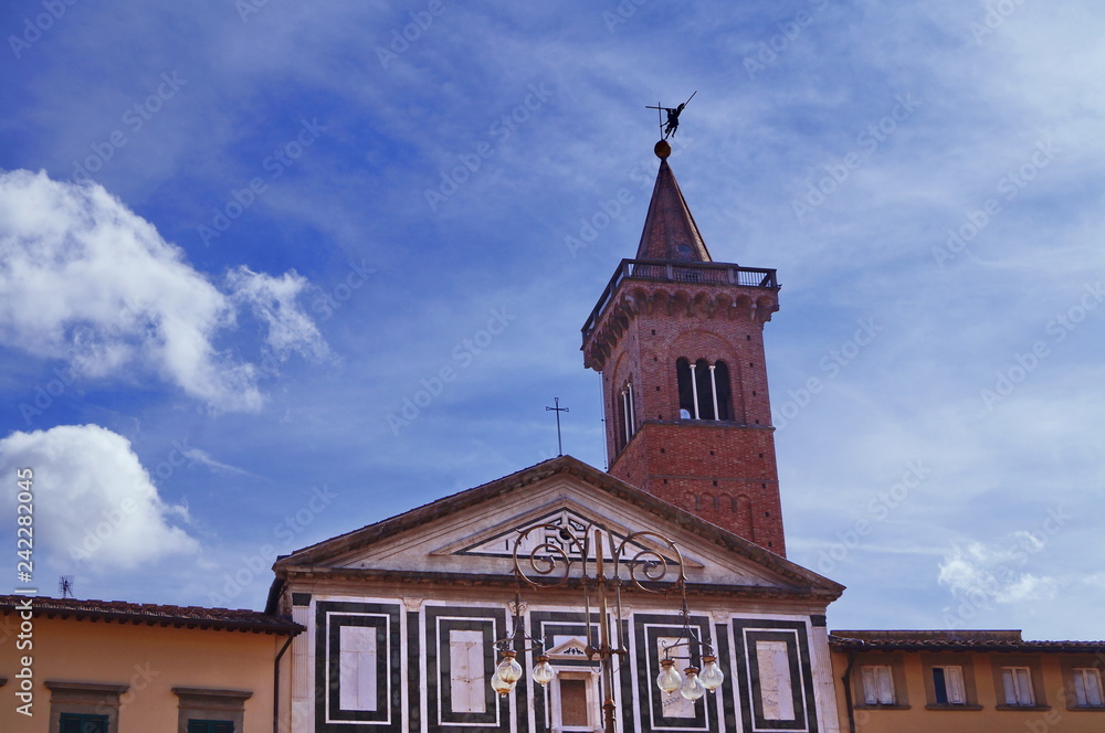 Detail of he church of Sant'Andrea, Empoli, Tuscany, Italy