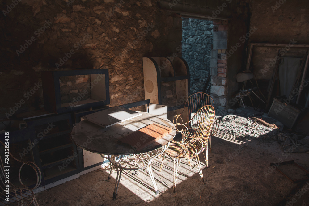 Naklejka premium Ruinas