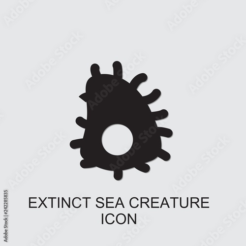 extinct sea creature icon