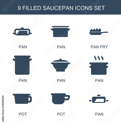 9 saucepan icons © HN Works