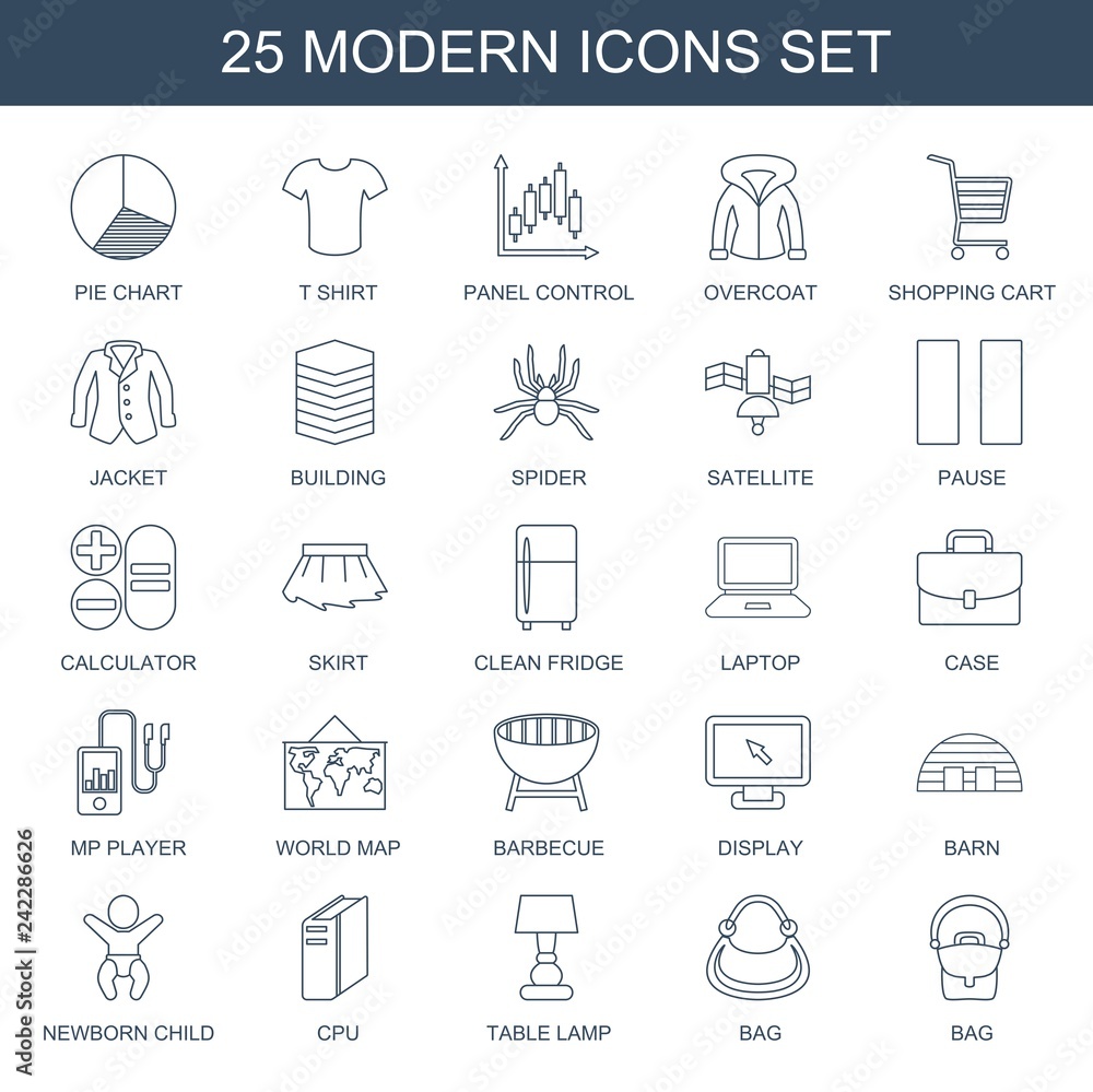 25 modern icons 25 modern icons