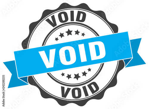 void stamp. sign. seal