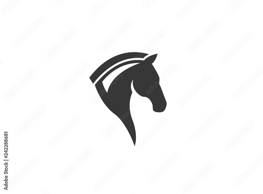 Obraz premium Horse Head Logo