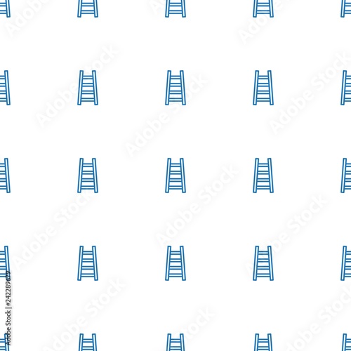 ladder icon pattern seamless white background