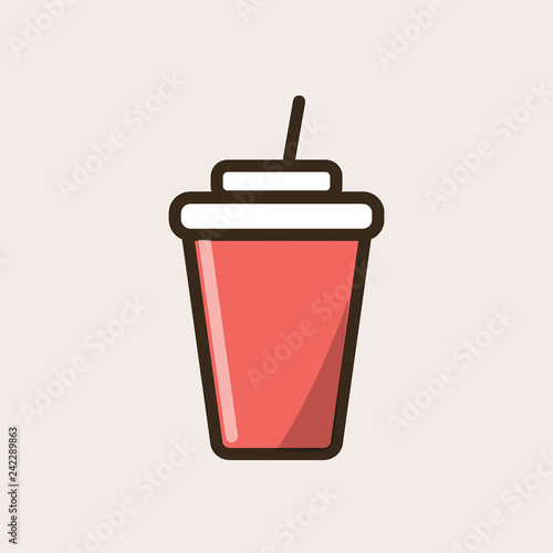 Soft soda icon