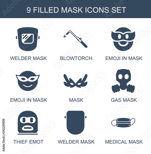 9 icons