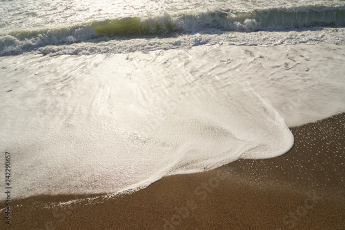 Waves and Sands Background