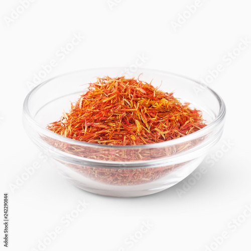 Saffron threads bowl