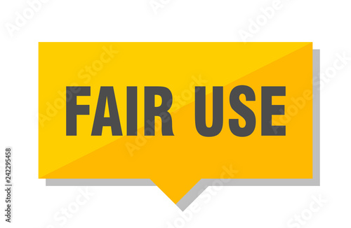 fair use price tag