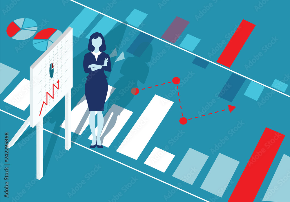 Company rating illustration Company rating illustration