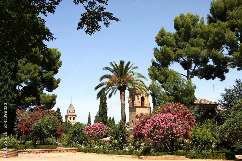 Architectural and Park complex of the Alhambra in Granada