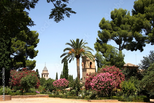Architectural and Park complex of the Alhambra in Granada