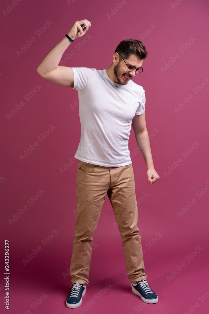 Mistake or sorry concept - young man confused. Mistake or sorry concept - young man confused.