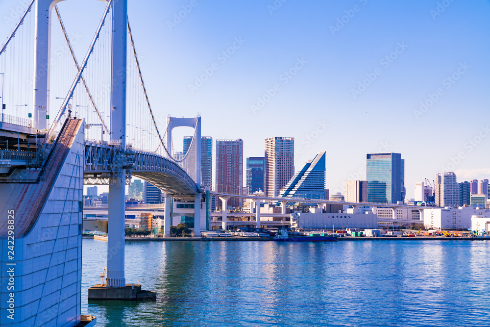 Fototapeta premium 風景物語(レインボーブリッジ)