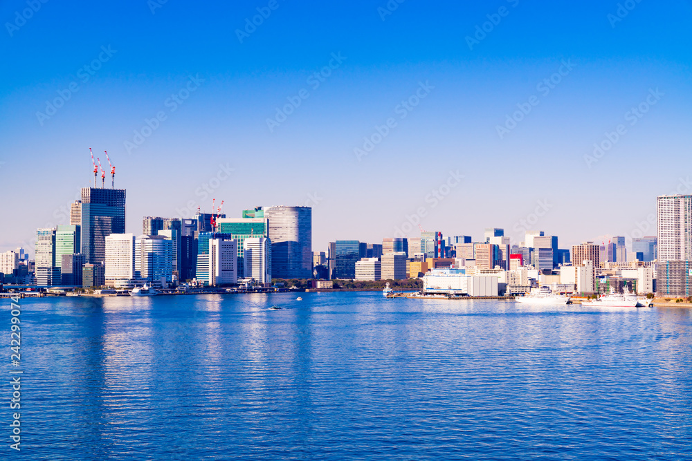 Fototapeta premium 風景物語(レインボーブリッジ)