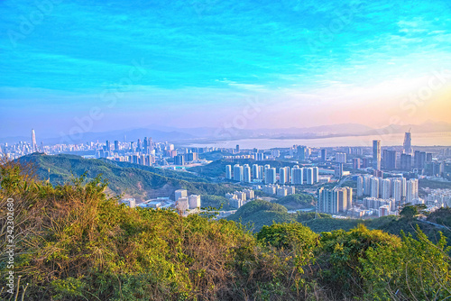Shenzhen Tanglang Mountain Aerial View photo
