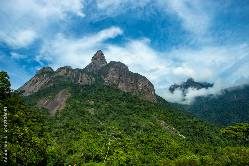 Beautiful mountain, Finger of God in the city of Teresopolis, State of Rio de Janeiro, Brazil South America. Beautiful mountain, Finger of God in the city of Teresopolis, State of Rio de Janeiro, Brazil South America.