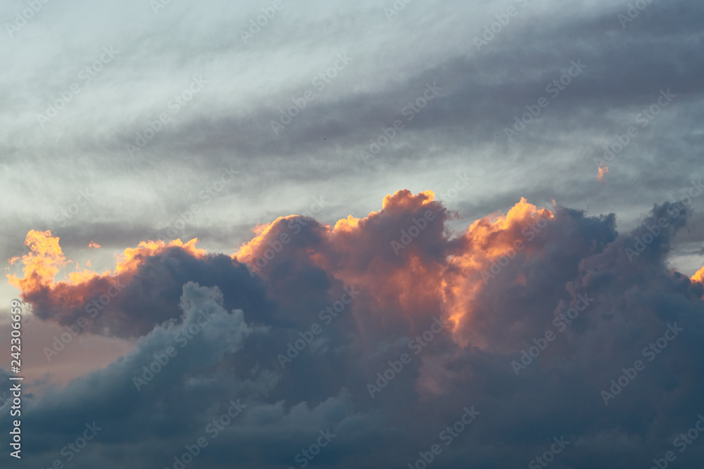 Sky and clouds background Sky and clouds background