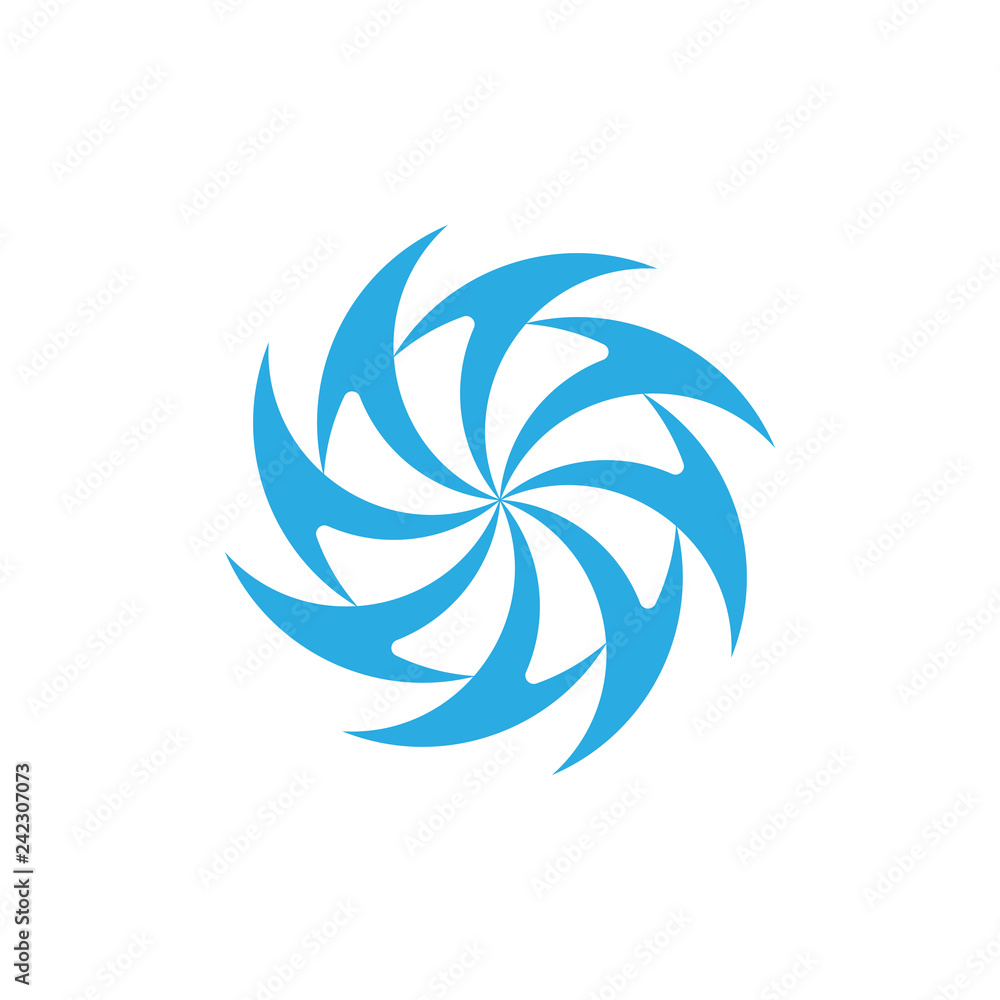 circle curves arrows rotation design logo vector circle curves arrows rotation design logo vector