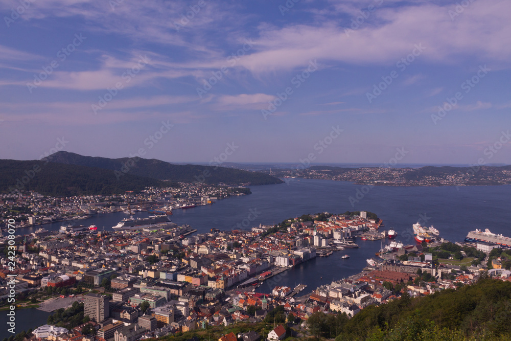 Spot from Bergen, the second city of Norway and a fantastic city to enjoy at summer.