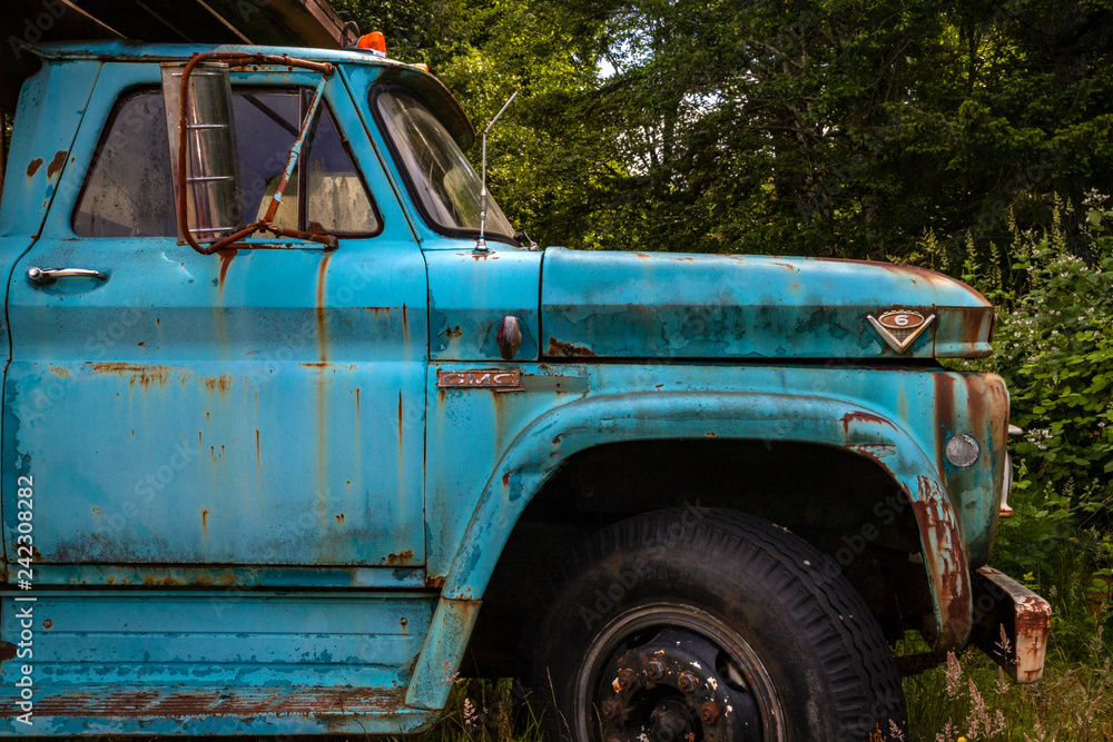 Abandoned Pickup Truck Oregon USA