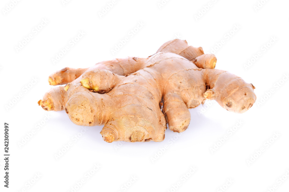 Ginger isolated on White Background