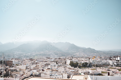 Beautiful views of Tetouan, Morocco