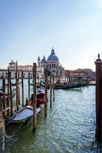 view on the gondola at the canal © dieterjaeschkephotos
