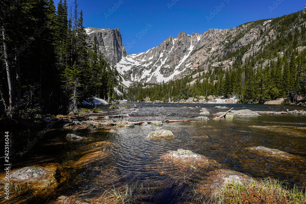Spring Dream Lake - Colorado Spring Dream Lake - Colorado
