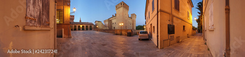 Vignola, panoramica del castello a 360°. photo
