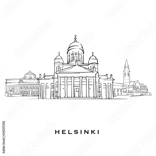 Helsinki Finland famous architecture