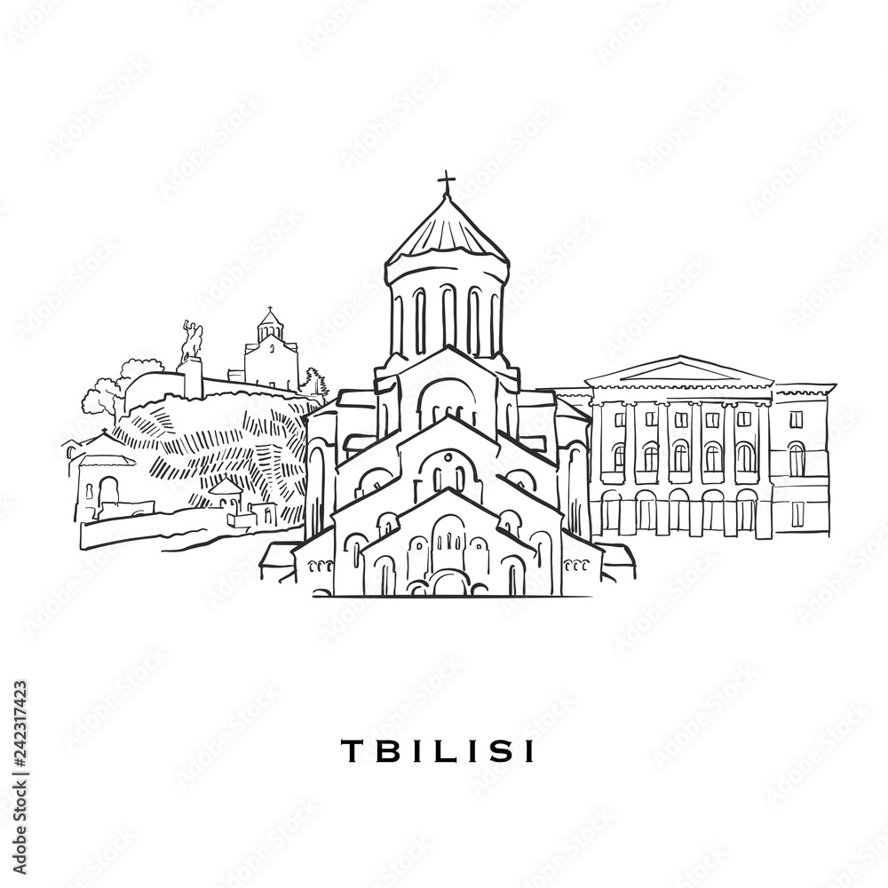 Tbilisi Georgia famous architecture