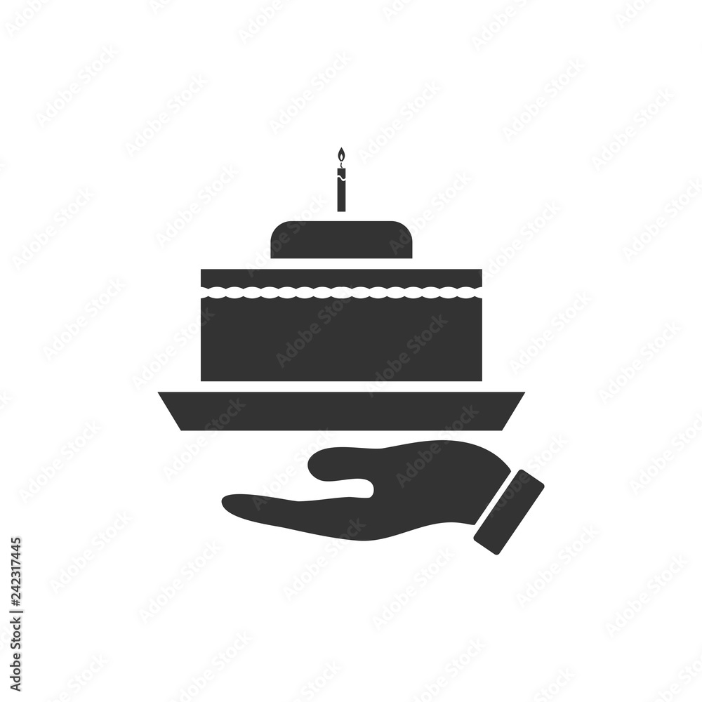 Pie icon flat Pie icon flat